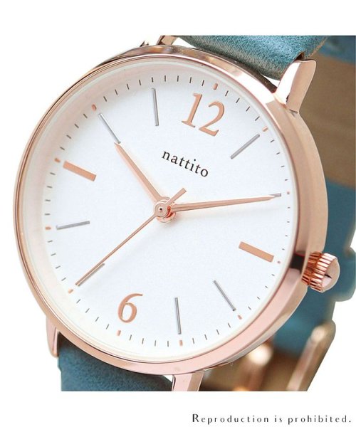 nattito(ナティート)/【メーカー直営店】腕時計 レディース スイープ 静音ムーブメント シンプル ビジネス YM059/img09