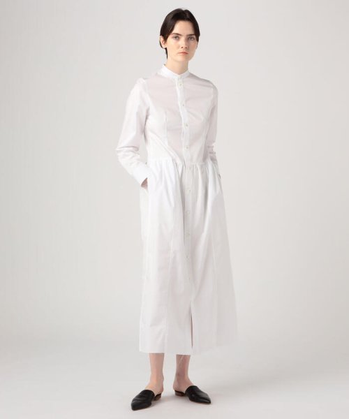 EDITION(EDITION)/TWILL SHIRT DRESS コットンポリエステル シャツドレス/img02