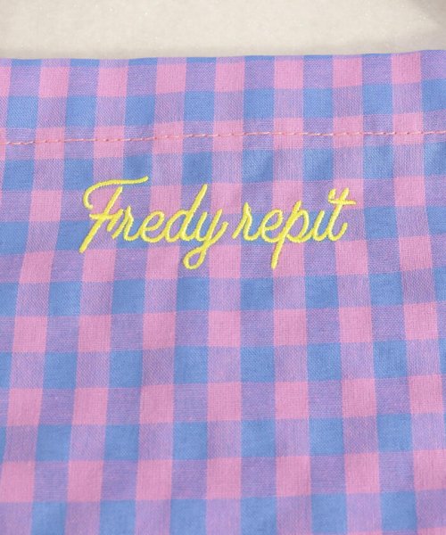 FREDY REPIT(フレディレピ)/カラーギンガムパーテーション トートバッグ/img27