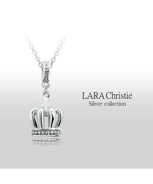 LARA Christie(ララクリスティー)/ララクリスティー ネックレス シルバー ラコロナ WHITE Label p5721－w/img02