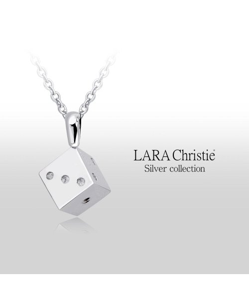 LARA Christie(ララクリスティー)/ララクリスティー ネックレス ディスティニーダイス WHITE Label p8778－w/img03
