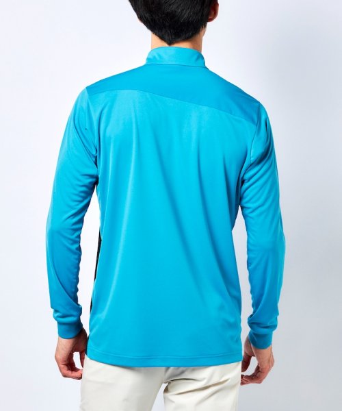 Munsingwear(マンシングウェア)/はっ水カラーブロック長袖シャツ【アウトレット】/img01