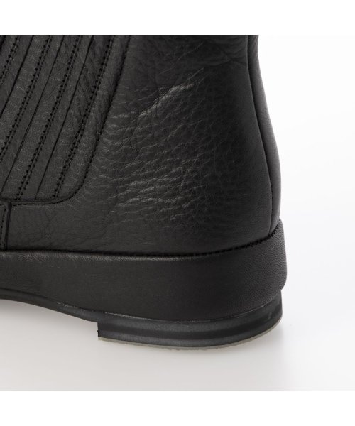 サイドゴアシンプルショートブーツ 