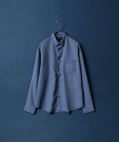 ANPAS(ANPAS)/【ANPAS】Oversize Twill Button Down Shirt/オーバーサイズ ツイル ボタンダウンシャツ 長袖 メンズ シャツ カジュアル/img06