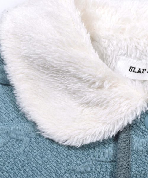 SLAP SLIP BABY(スラップスリップベビー)/【 お揃い 】 恐竜 チェリー 総柄 キルト 刺繍 マント ベビー (50~90/img15