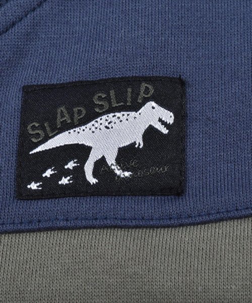 SLAP SLIP(スラップスリップ)/2点セット 恐竜 ロゴ プリント Tシャツ × 配色 切り替え ベスト (80~/img20