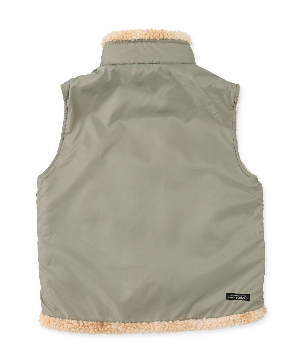 デニムダンガリー DENIM DUNGAREE ボア レベル7 リバーシブル ベ