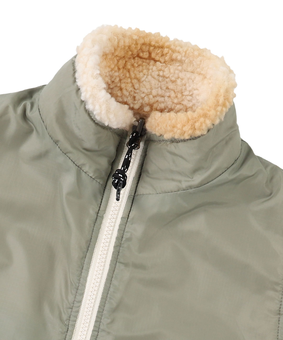 デニムダンガリー DENIM DUNGAREE ボア レベル7 リバーシブル ベ