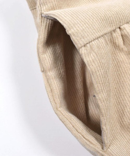 SLAP SLIP(スラップスリップ)/コールテン チェリー ロゴ 刺繍 コットン ギャザー スカート (90~130c/img11
