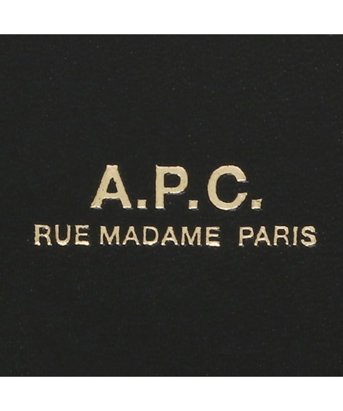 A.P.C.(アーペーセー)/アーペーセー ショルダーバッグ ネックポーチ クロスボディ ブラック メンズ レディース APC F63412 PXBMW LZZ/img08