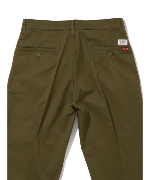 Levi's(リーバイス)/STA PREST ワイドレッグ クロップ カーキ DARK OLIVE/img05