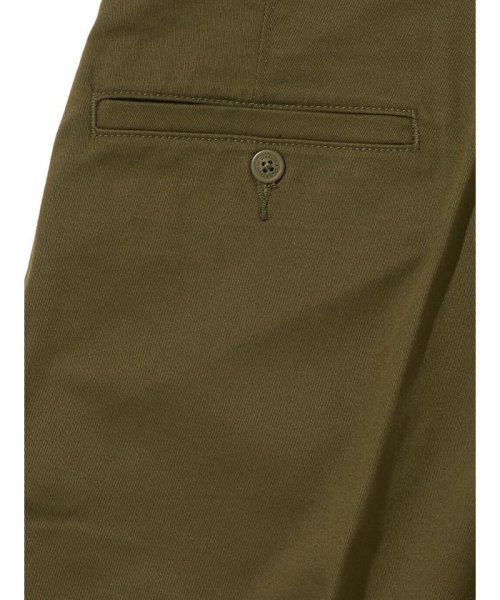 Levi's(リーバイス)/STA PREST ワイドレッグ クロップ カーキ DARK OLIVE/img10