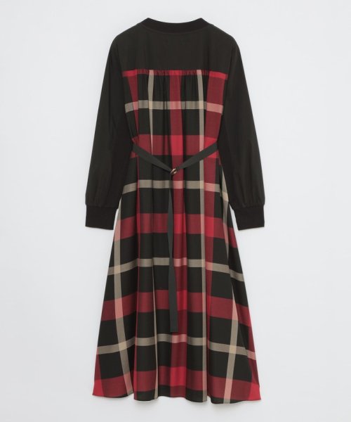 Blue Lab:EZUMi】コンパクトドライ裏毛ドッキングワンピース(504948646  