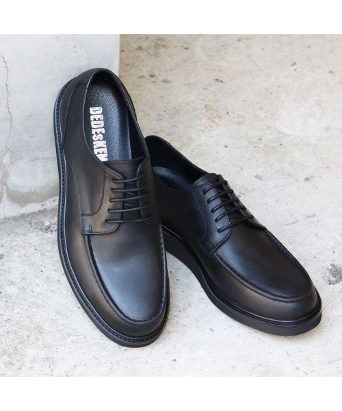 革靴 メンズ ストリート セットアップ ビッグシルエット 本革 EVAソール Uチップシューズ ☆10605 
