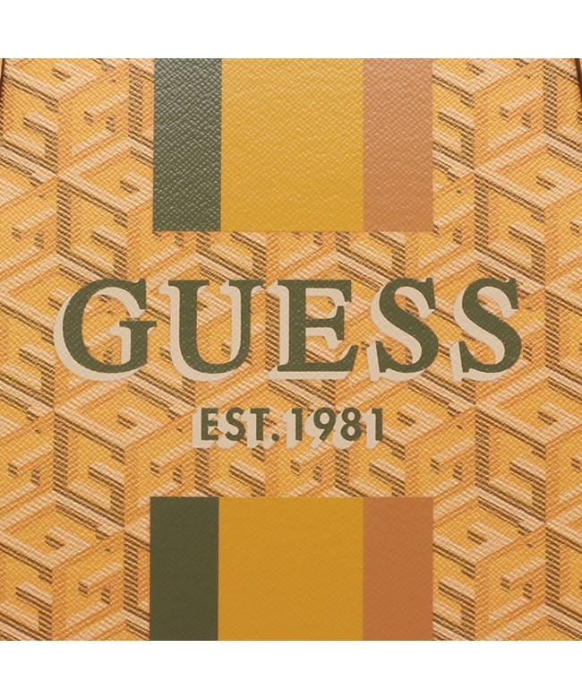 セール】ゲス トートバッグ シルバーナ イエロー レディース GUESS