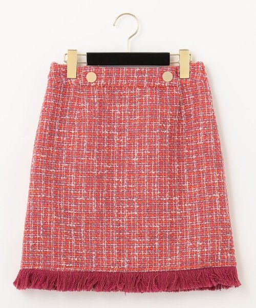 ツイードミニスカート 