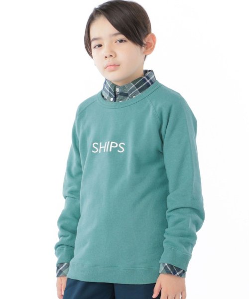 SHIPS KIDS(シップスキッズ)/SHIPS KIDS:145～160cm / ネル チェック ボタンダウン シャツ/img04