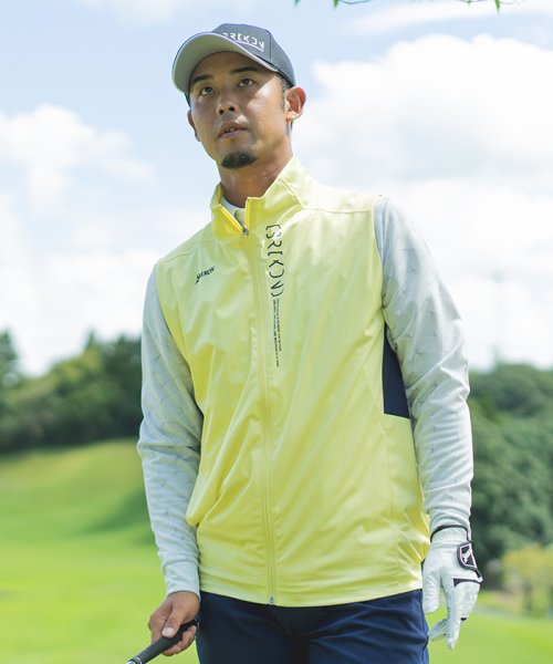 SRIXON(スリクソン)/【出水田大二郎プロ共同開発】ラミネーションスムースはっ水ベスト【アウトレット】/img08