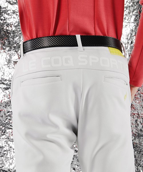 le coq sportif GOLF (ルコックスポルティフ（ゴルフ）)/【RIJOUME/リジューム】ストレッチボンディングパンツ(保温/はっ水/ストレッチ/DESCENTE ECO/再生材料使用型)/img09