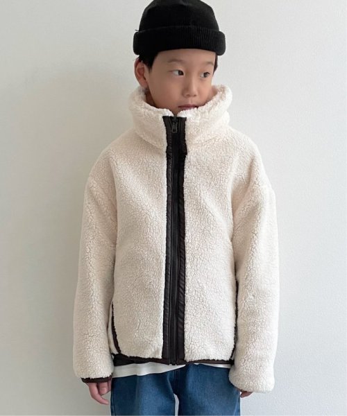 ikka kids(イッカ　キッズ)/【2WAY】キルトボアリバーシブルジャケット（120〜160cm）/img04