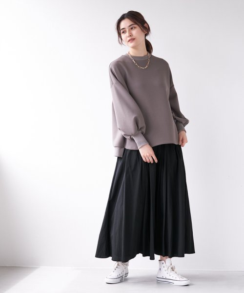 MICA&DEAL(マイカアンドディール)/tuck volume skirt/img05