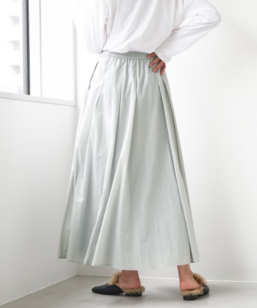 MICA&DEAL(マイカアンドディール)/tuck volume skirt/img15