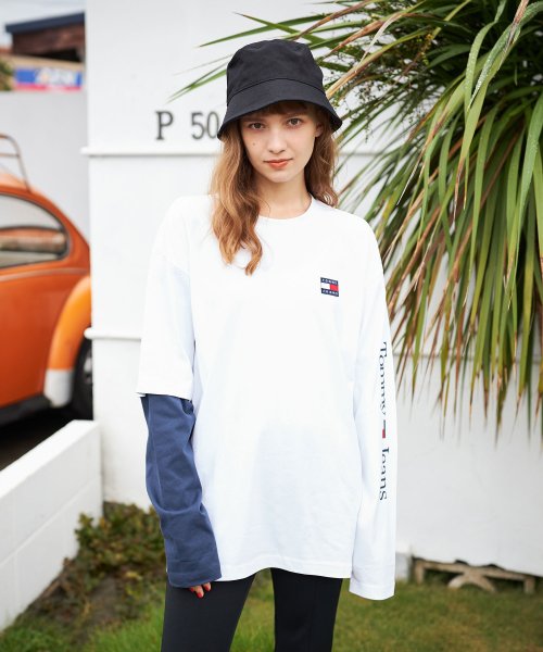 TOMMY JEANS(トミージーンズ)/ライナーロゴロングスリーブスケートTシャツ/img03