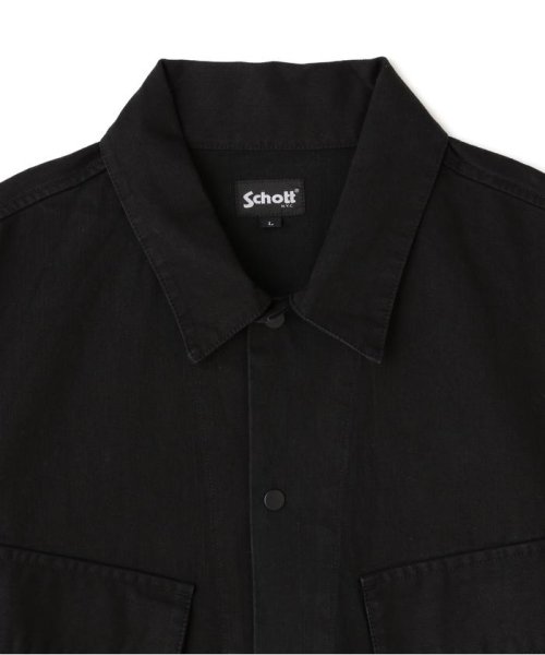 Schott(ショット)/HERRINBONE FATIGUE SHIRT/ヘリンボーン ファティーグシャツ/img05