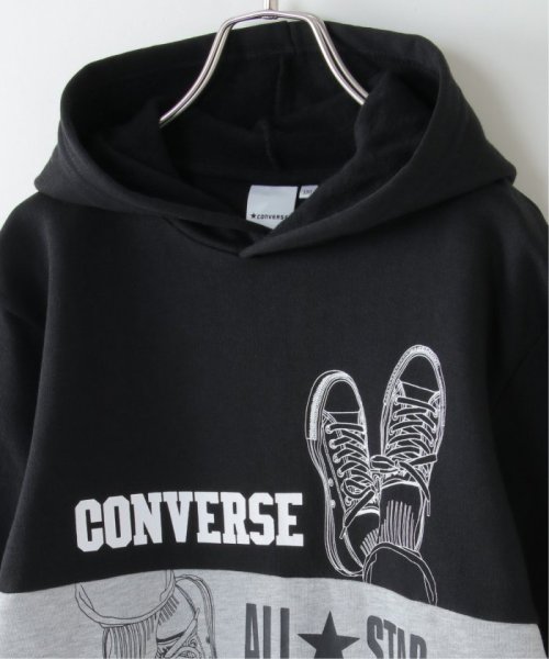 ikka kids(イッカ　キッズ)/CONVERSE コンバース 裏起毛切り替えパーカー（130〜160cm）/img07