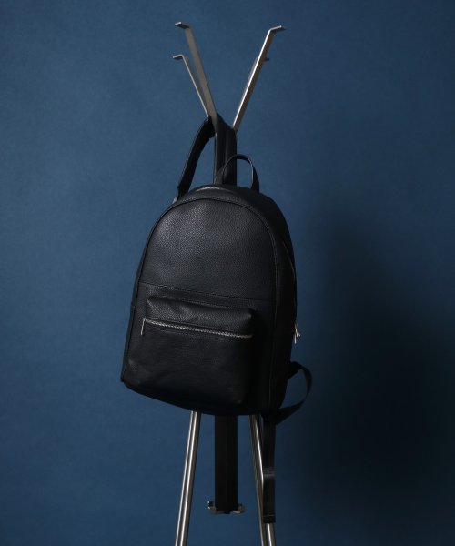 ANPAS(ANPAS)/【ANPAS】Synthetic Leather Backpack/フェイクレザー バックパック リュック メンズ レディース バッグ /img01