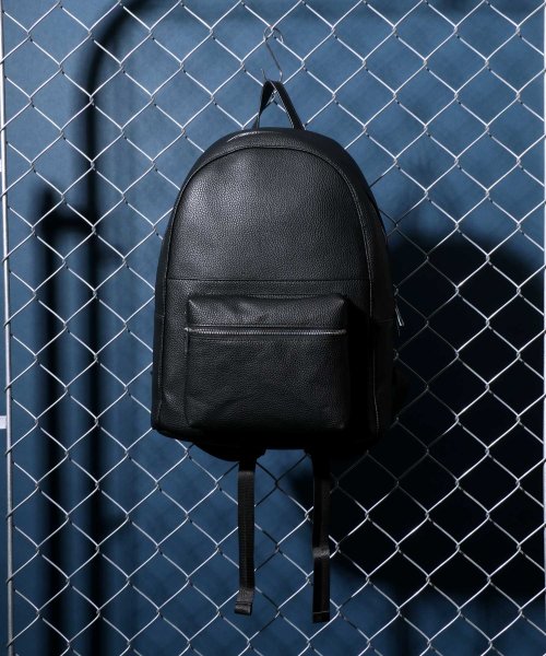 ANPAS(ANPAS)/【ANPAS】Synthetic Leather Backpack/フェイクレザー バックパック リュック メンズ レディース バッグ /img22
