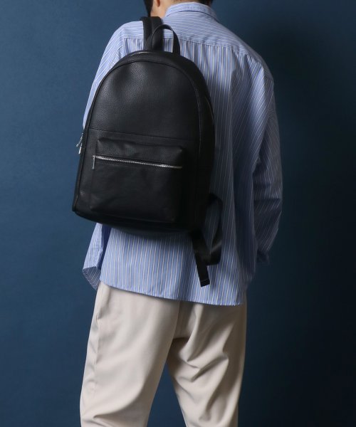 ANPAS(ANPAS)/【ANPAS】Synthetic Leather Backpack/フェイクレザー バックパック リュック メンズ レディース バッグ /img27