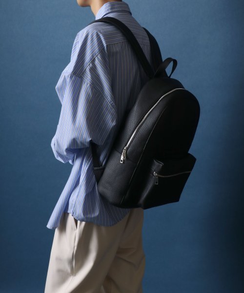 ANPAS(ANPAS)/【ANPAS】Synthetic Leather Backpack/フェイクレザー バックパック リュック メンズ レディース バッグ /img32