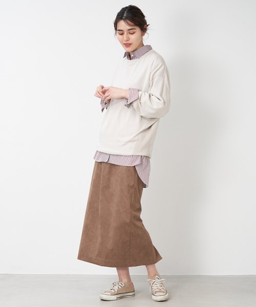MICA&DEAL(マイカアンドディール)/side rib knit pullover/img05