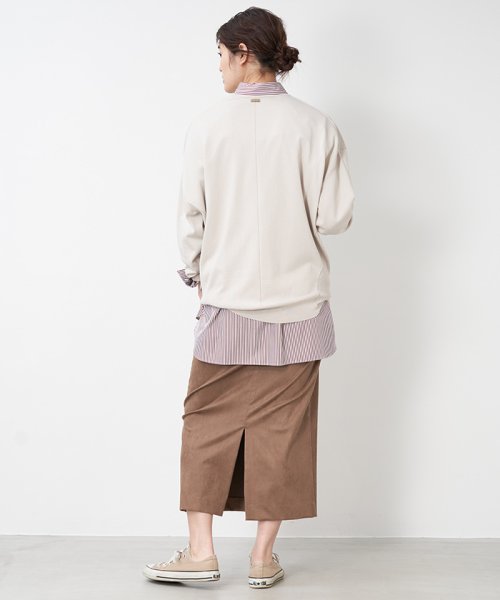MICA&DEAL(マイカアンドディール)/side rib knit pullover/img09
