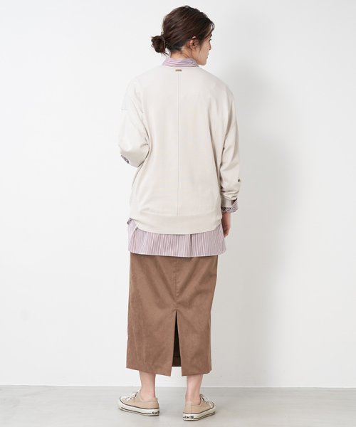 MICA&DEAL(マイカアンドディール)/side rib knit pullover/img11