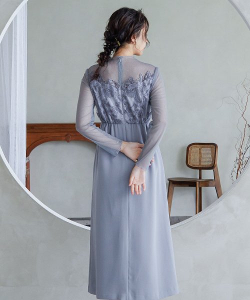 niana ニアナ 結婚式 ワンピース パーティードレス ビスチェ ラメ チュール シアー レース ロング丈 袖あり 長袖 タイト Iライン ハイネック ロング チュール レース ロング niana ニアナ パーティードレス 結婚式 長袖 ハイネック ビスチェ ワンピース ロング丈 シアー タイト ラメ Iライン 袖あり G1668659579(12870円)