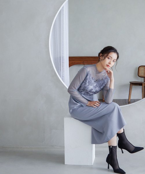 niana ニアナ 結婚式 ワンピース パーティードレス ビスチェ ラメ チュール シアー レース ロング丈 袖あり 長袖 タイト Iライン ハイネック ロング チュール レース ロング niana ニアナ パーティードレス 結婚式 長袖 ハイネック ビスチェ ワンピース ロング丈 シアー タイト ラメ Iライン 袖あり G1668659579(12870円)