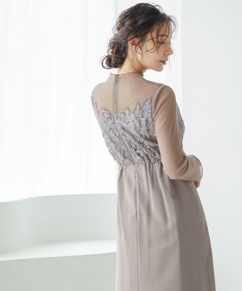 niana ニアナ 結婚式 ワンピース パーティードレス ビスチェ ラメ チュール シアー レース ロング丈 袖あり 長袖 タイト Iライン ハイネック ロング チュール レース ロング niana ニアナ パーティードレス 結婚式 長袖 ハイネック ビスチェ ワンピース ロング丈 シアー タイト ラメ Iライン 袖あり G1668659579(12870円)