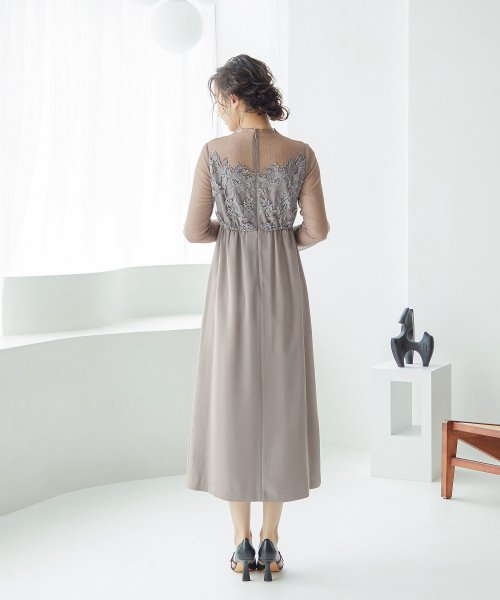 niana ニアナ 結婚式 ワンピース パーティードレス ビスチェ ラメ チュール シアー レース ロング丈 袖あり 長袖 タイト Iライン ハイネック ロング チュール レース ロング niana ニアナ パーティードレス 結婚式 長袖 ハイネック ビスチェ ワンピース ロング丈 シアー タイト ラメ Iライン 袖あり G1668659579(12870円)