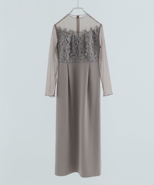 niana ニアナ 結婚式 ワンピース パーティードレス ビスチェ ラメ チュール シアー レース ロング丈 袖あり 長袖 タイト Iライン ハイネック ロング チュール レース ロング niana ニアナ パーティードレス 結婚式 長袖 ハイネック ビスチェ ワンピース ロング丈 シアー タイト ラメ Iライン 袖あり G1668659579(12870円)