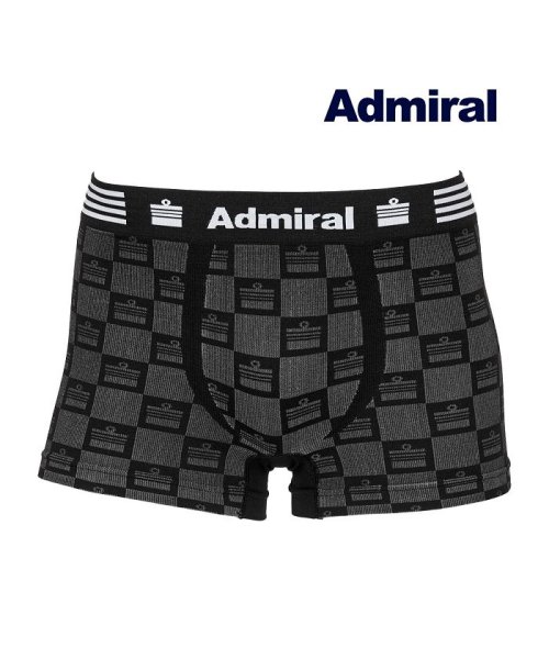 Admiral(アドミラル)/福助 公式 ボクサーブリーフ メンズ Admiral(アドミラル) 成型  ヒップアップ ar1－9720<br>Mサイズ ブラック 紳士 男性 フクスケ fu/img01