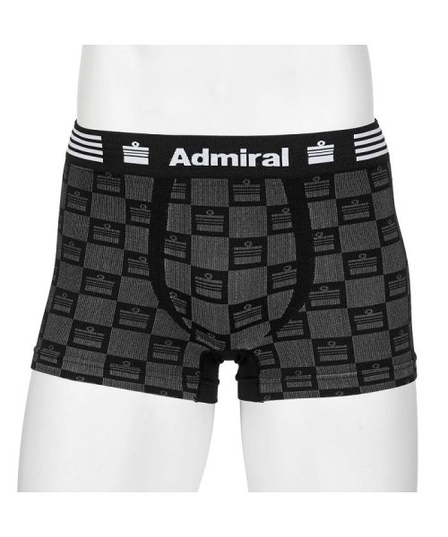Admiral(アドミラル)/福助 公式 ボクサーブリーフ メンズ Admiral(アドミラル) 成型  ヒップアップ ar1－9720<br>Mサイズ ブラック 紳士 男性 フクスケ fu/img02