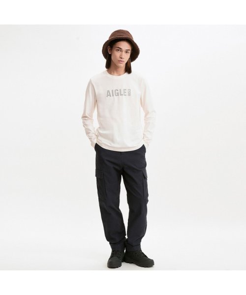 ＡＩＧＬＥ MEN(エーグル　メンズ)/ロングスリーブロゴプリントTシャツ/img04