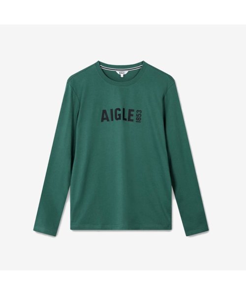 ＡＩＧＬＥ MEN(エーグル　メンズ)/ロングスリーブロゴプリントTシャツ/img09