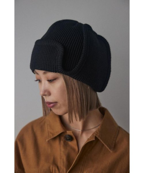 BLACK BY MOUSSY(ブラックバイマウジー)/knit flying hat/img04