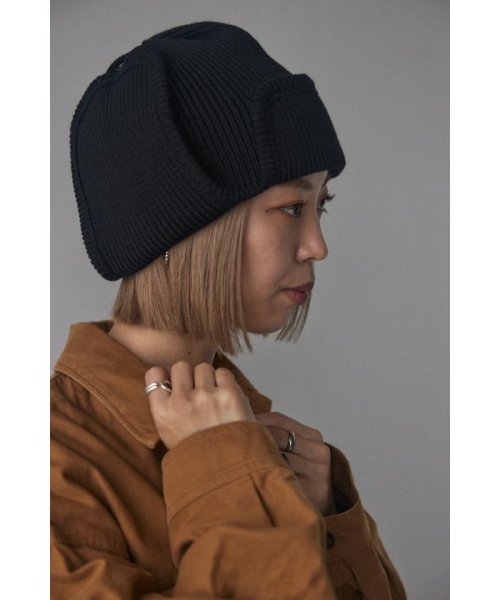 BLACK BY MOUSSY(ブラックバイマウジー)/knit flying hat/img05