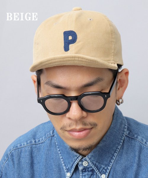 Besiquenti(ベーシックエンチ)/細畝コーデュロイ チェーン刺繍ロゴ ショートバイザー アンパイアキャップ ボールキャップ ショートキャップ 帽子 メンズ カジュアル シンプル/img15