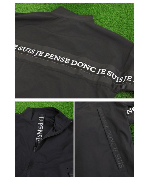 ゴルフウェア セットアップ 上下セット メンズ ナイロン ジャケット アウター ゴルフパンツ マウンテンパーカー ブルゾン ロゴ ジョガーパンツ 