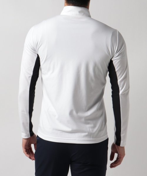 Munsingwear(マンシングウェア)/『ENVOY/エンボイ』MOTION3D mロゴプリントジップシャツ【アウトレット】/img02